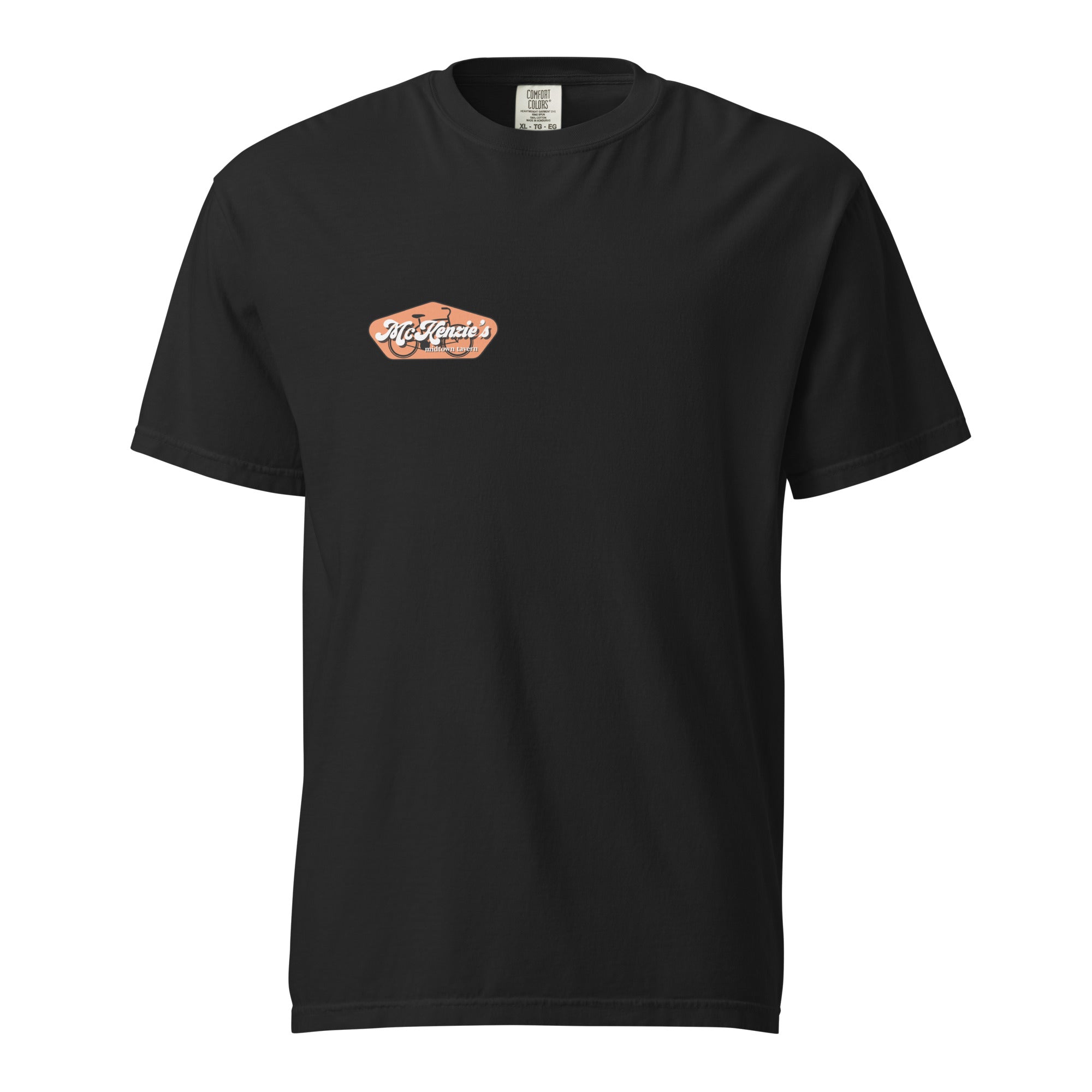 McKenzie’s Crew Unisex Tee - Black Front