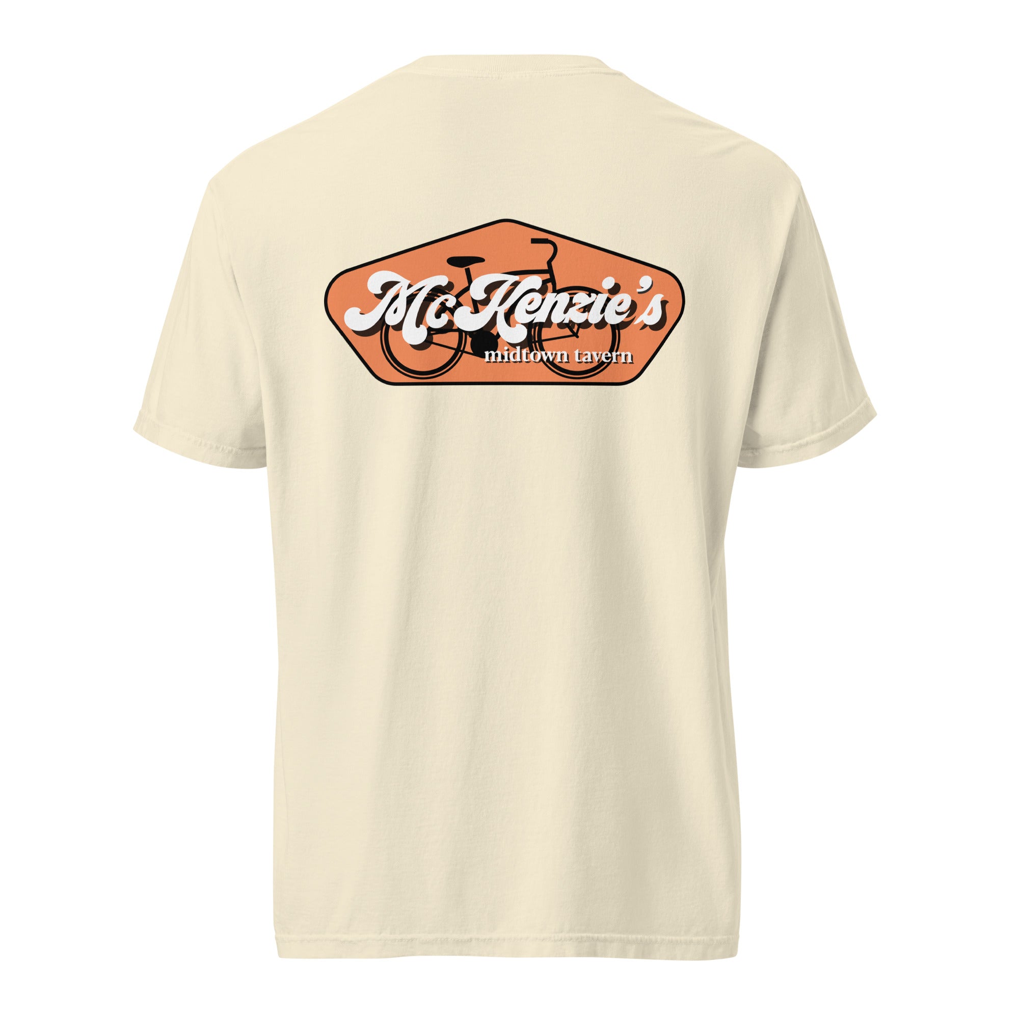 McKenzie’s Crew Unisex Tee - Ivory Back