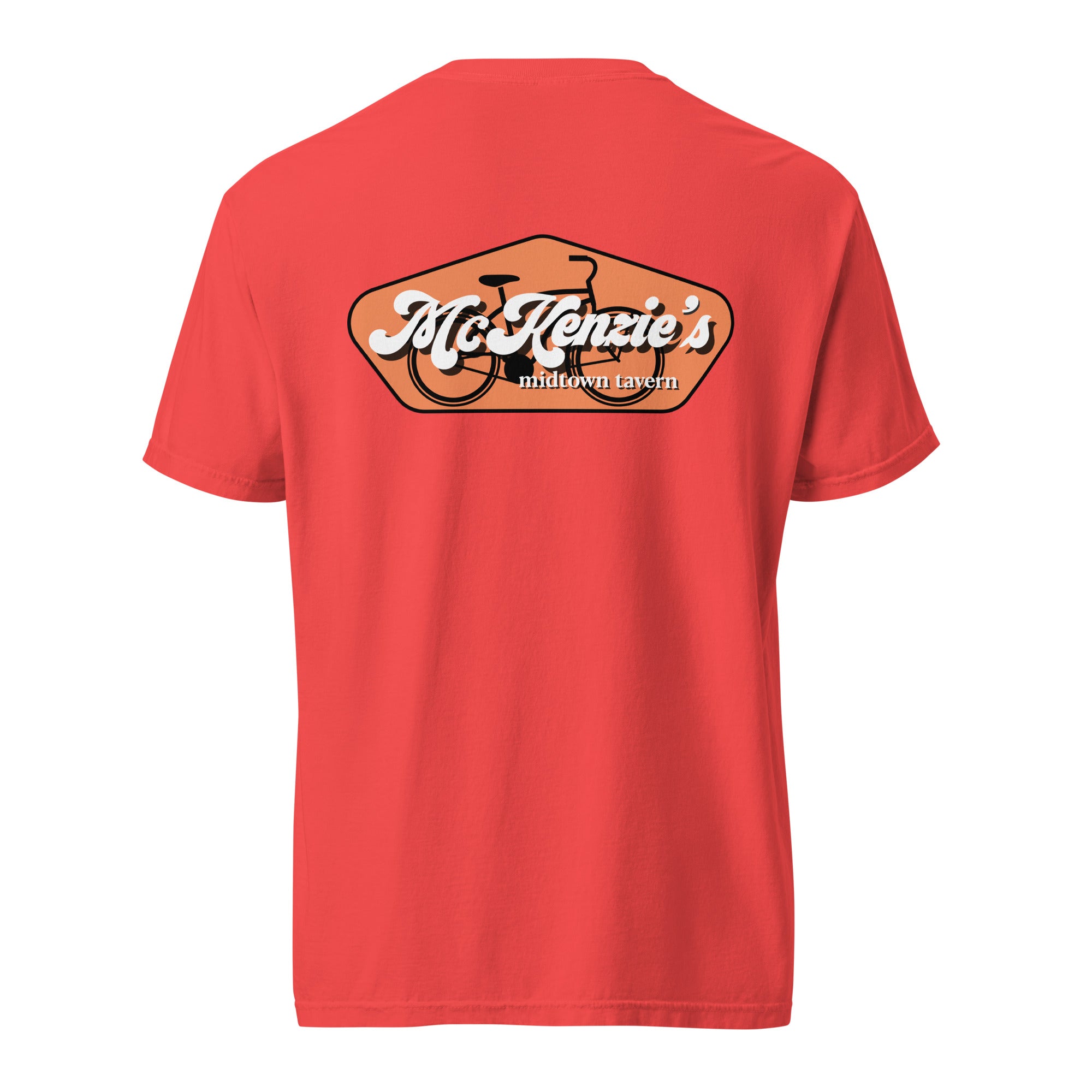 McKenzie’s Crew Unisex Tee - Paprika Back