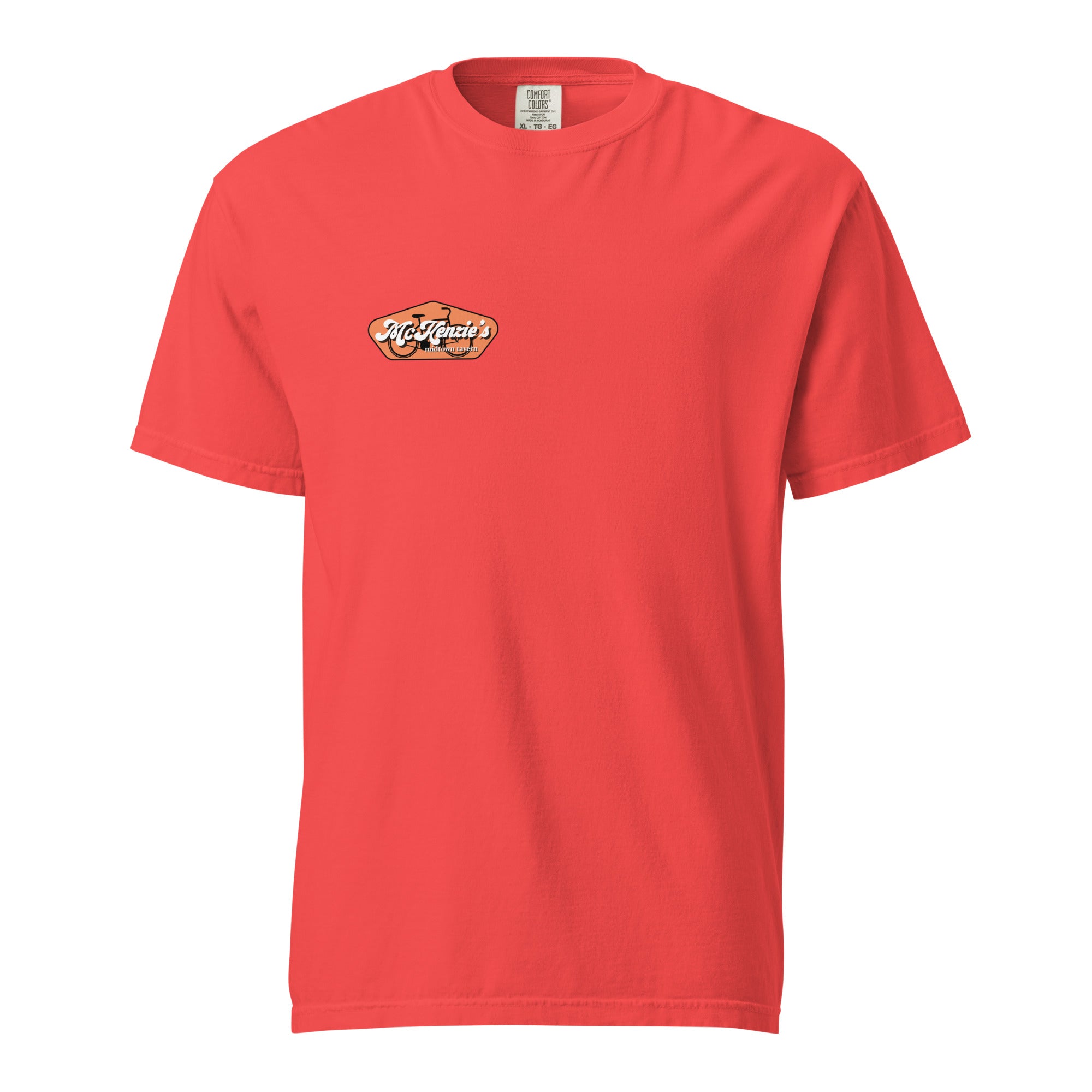 McKenzie’s Crew Unisex Tee - Paprika Front