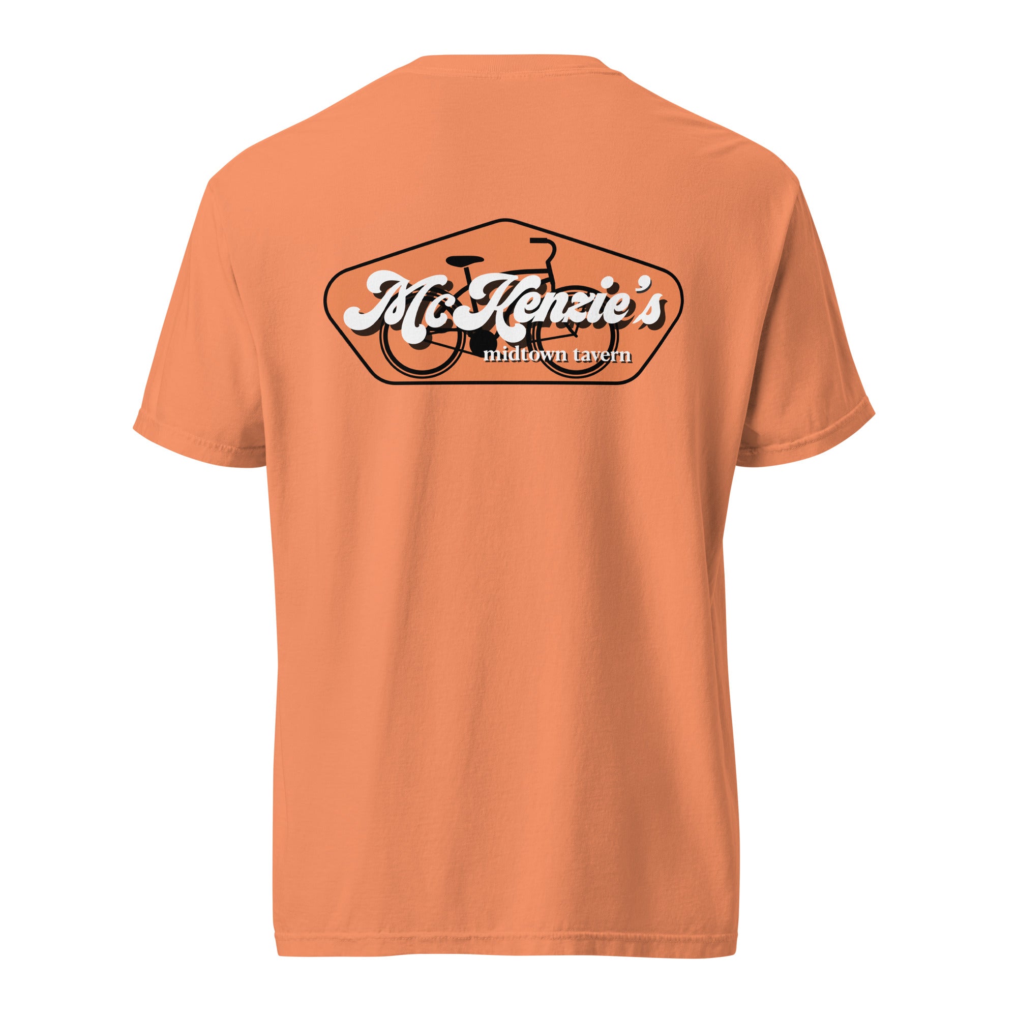 McKenzie’s Crew Unisex Tee - Terracotta Back
