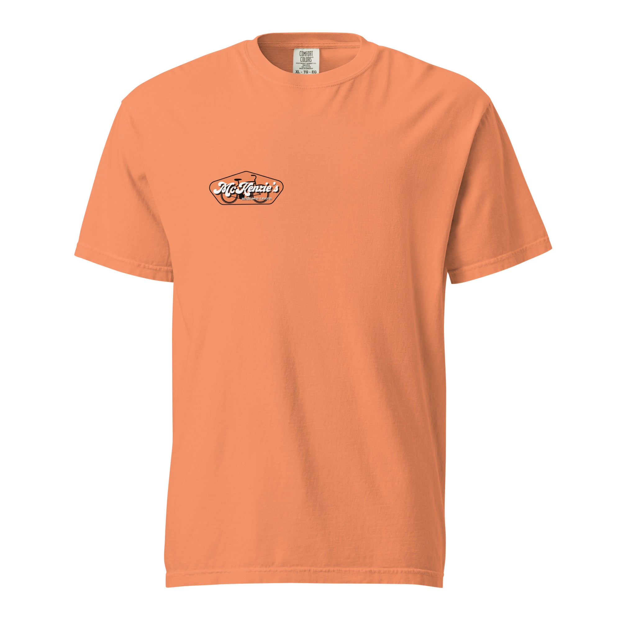 McKenzie’s Crew Unisex Tee - Terracotta Front