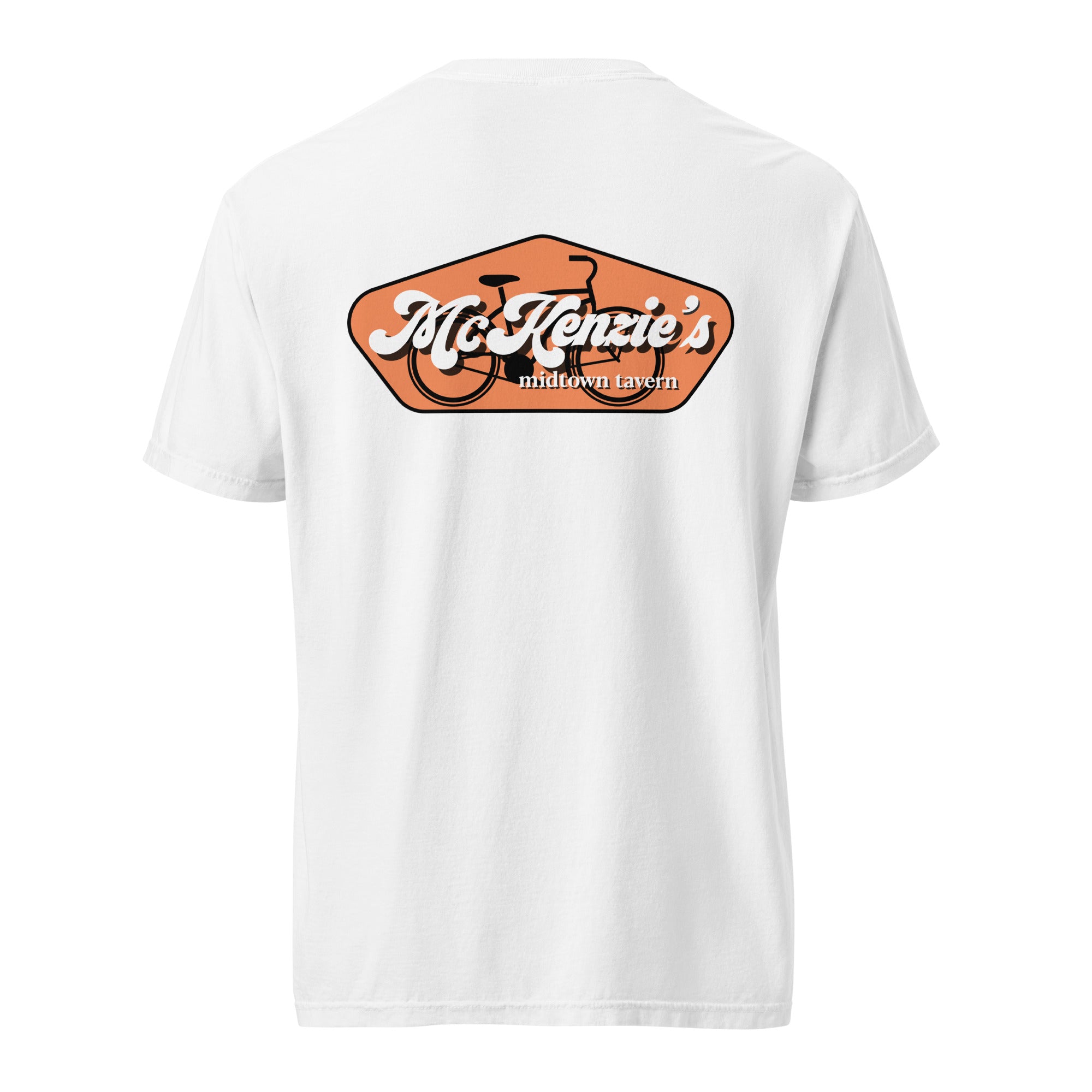 McKenzie’s Crew Unisex Tee - White Back